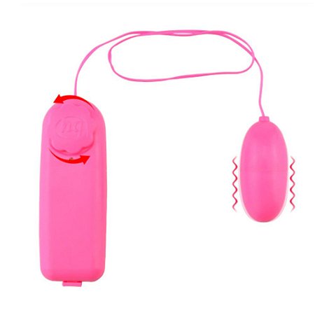 Massageador Capsula Vibração de Multivelocidade Rosa  2 PILHAS BRINDE