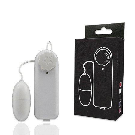 Massageador Capsula Vibração Youvibe (Multivelocidade) Branco- PILHA BRINDE