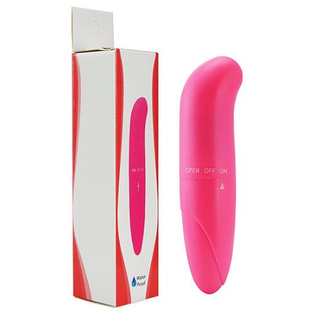 Vibrador Ponto G em Abs Liso Pink