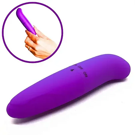 Vibrador Ponto G em Abs Roxo