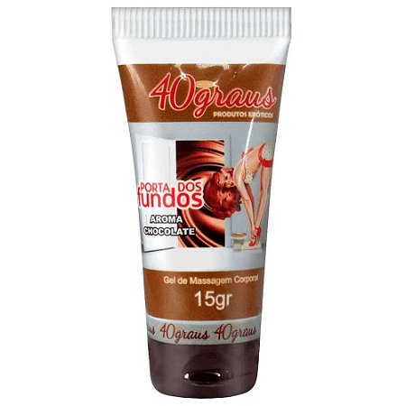 Gel Anestésico Beijavel Porta Dos Fundos Aroma Chocolate 15g 40 Graus