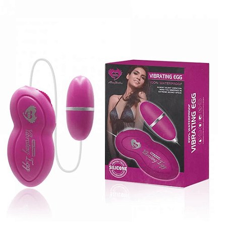 Cápsula Vibratória Vibrating Egg Pink