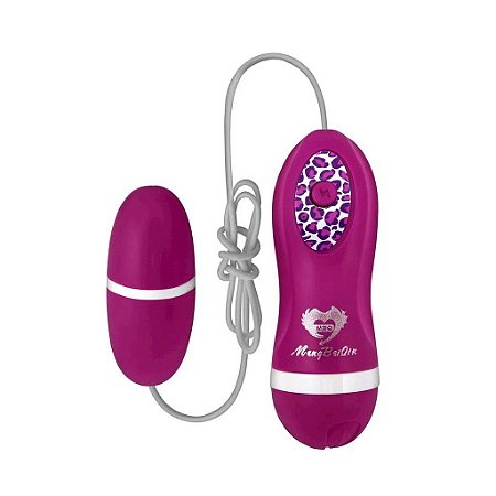 Vibrador Mini Egg em Silicone com 1 Modo de Vibração Cor Pink (PILHAS BRINDE)