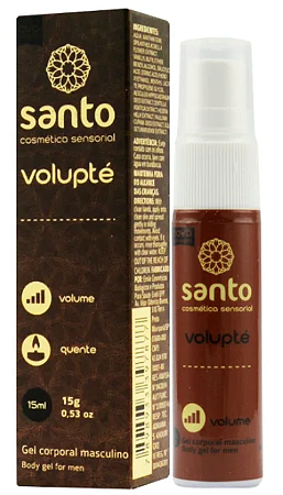 Gel Estimulante Masculino Volupté15g -  Aumenta e Engrossa Pênis -