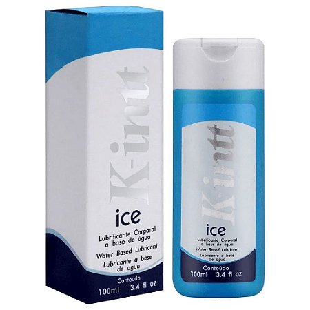 Lubrificante A Base De Água K-Intt Ice Gel Deslizante Com Efeito Gelado 100ml