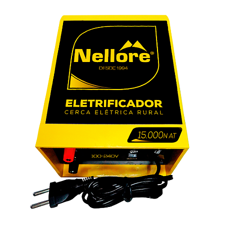Eletrificador NELLORE 15.000N AT | 100-240V | 15,5 Joules