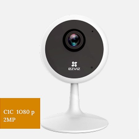 CÂMERA IP CUBO 2MP INTERNA IR 10M WDR AUDIO BIDIRECIONAL SDCARD WIFI - C1C 1080P - EZVIZ