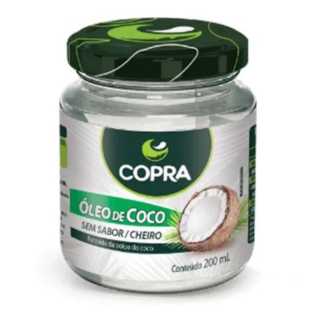Óleo de Coco Sem Sabor Copra - 200ml