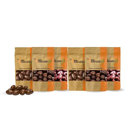 Kit Drágeas de Chocolate Zero Açúcar - 6 un