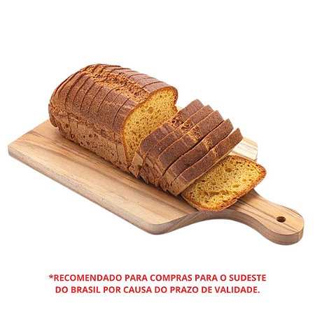 Pão de Cenoura Sem Glúten e Sem Lactose - 450g