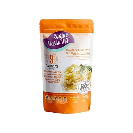 Macarrão Tipo Fettuccine Zero Carboidrato Konjac Massa Mf - 270g