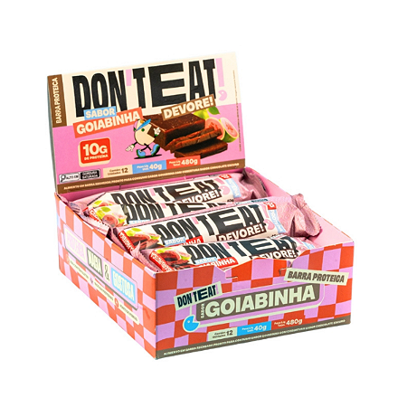 Barra De Proteína Goiabinha Dont Eat Devore - Caixa 12 Un