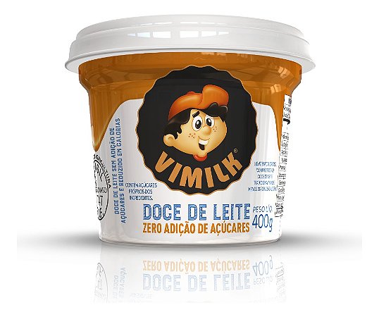 Doce de Leite Zero Açúcar Vimilk - 400g