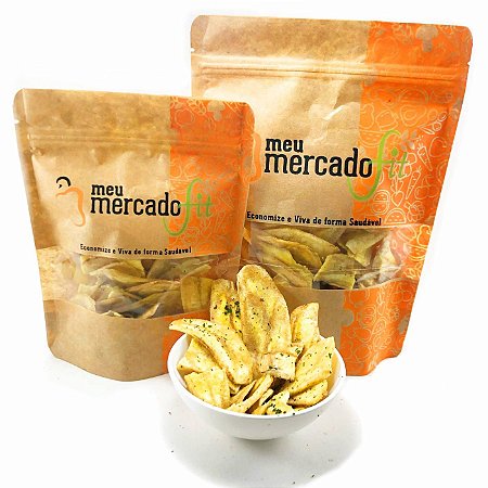 Chips de Banana Açúcar e Canela