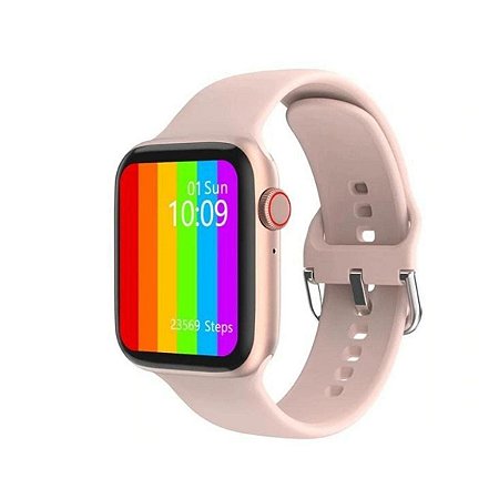 relogio celular rosa