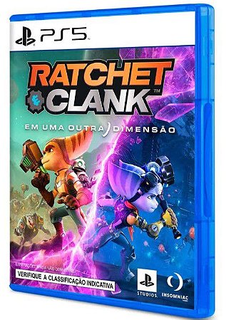 RATCHET E CLANK - EM UMA OUTRA DIMENSÃO - PS5