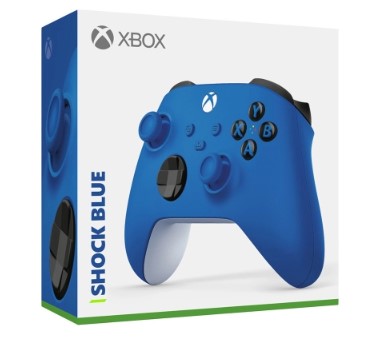 Controle Sem Fio Xbox Shock Blue