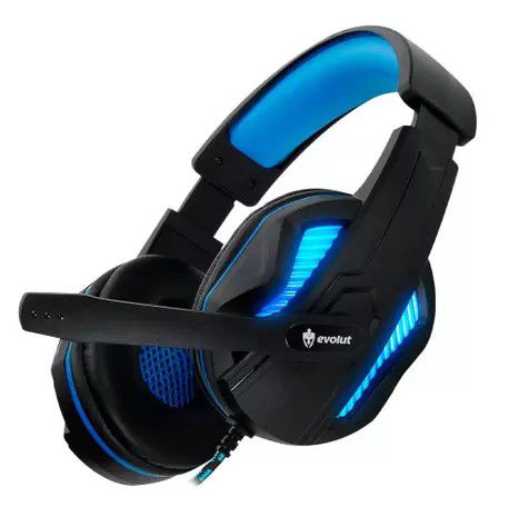 Headset Gamer Evolut Thoth EG-305 Azul