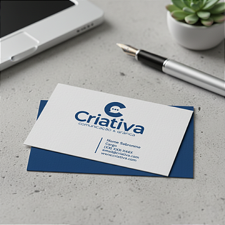 Cartão de Visita - Couchê 300g