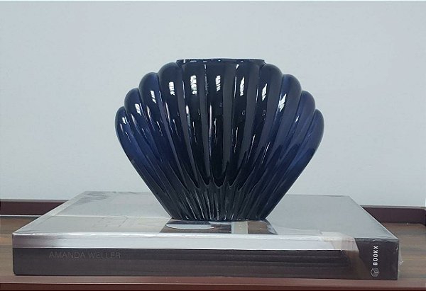 Vaso Shell Azul