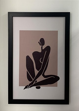 Quadro Mulher em Canvas