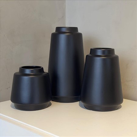 Vaso Capri | Preto
