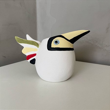 Vaso Uirapuru Asas Coloridas