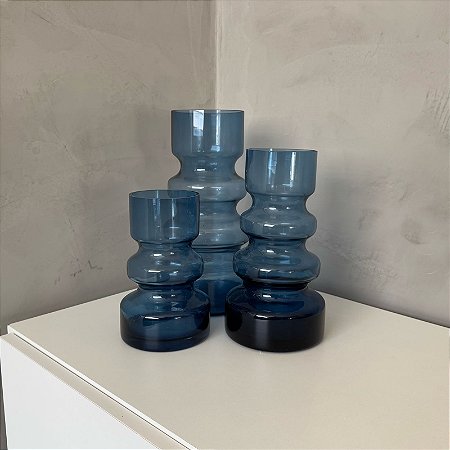 Vaso Silhueta Azul
