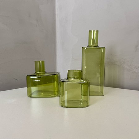 Vasinho em Vidro Verde