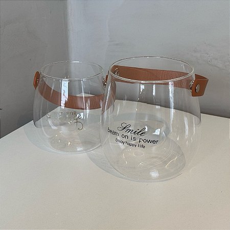 Vasinho de Vidro com Alça