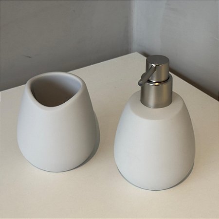 Kit de Banheiro Off White