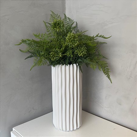 Vaso Raízes | Off White