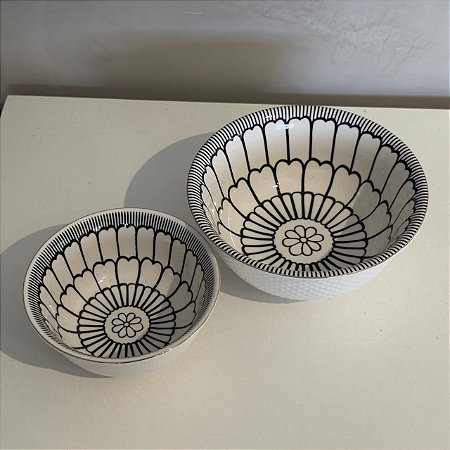 Bowl Flower Porcelana