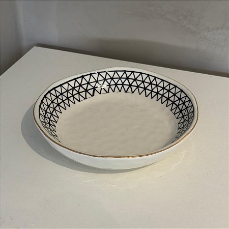 Prato Fundo Oslo de Porcelana