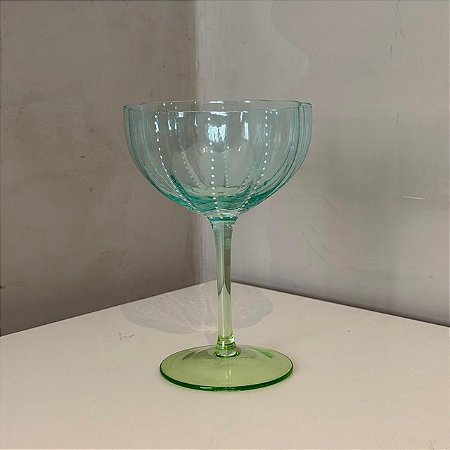 Taça Dots Martini - Azul e Verde