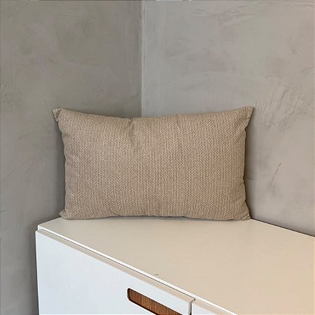 Almofada Bouclé Soft Bege Retangular