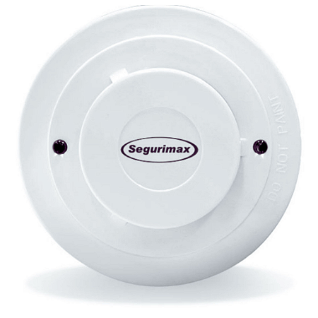 Detector de Fumaça Convencional 12V/24V - Segurimax