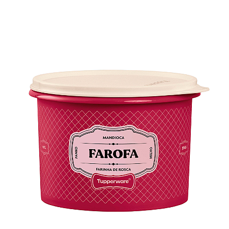 Tupperware Caixa de Farofa 500gr