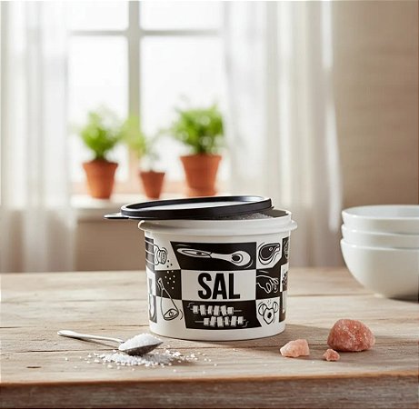 Tupperware Caixa de Sal 1,1L