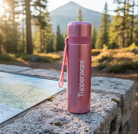 Tupperware Garrafa Térmica Duo Tup 500ml