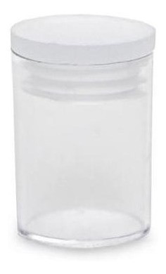 Potinho de Acrílico Cristal 5 ml kit com 10 unid