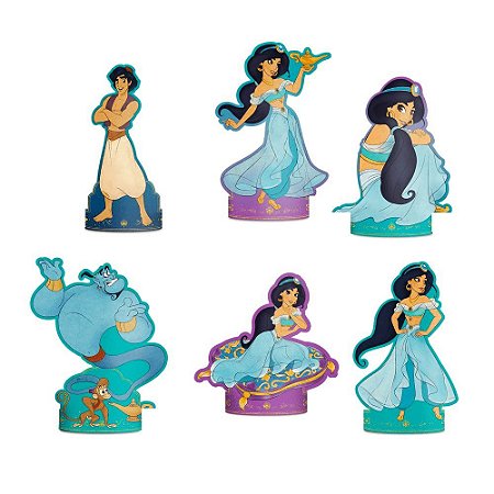 Decoração de Mesa do Aladdin kit com 6 unid
