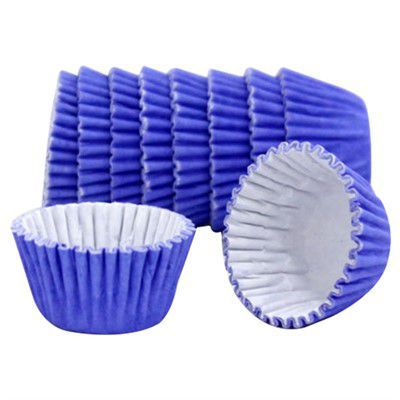 Forminhas para Doces de Papel N5 Azul Escura pct 100 unid