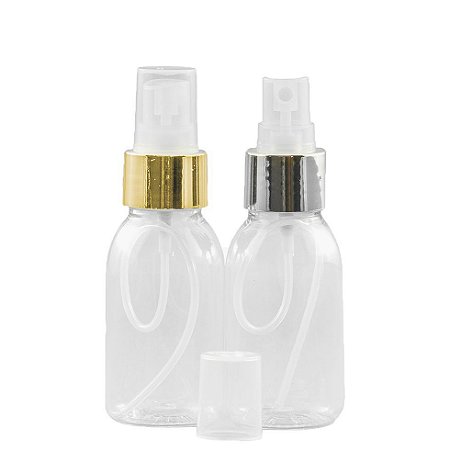 Frasco para Aromatizador Spray 60ml plástico kit com 10 unid