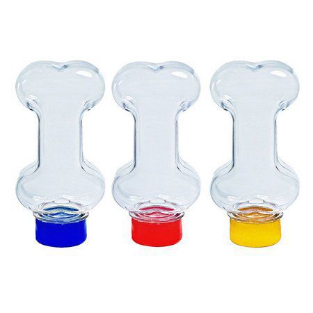 Mini Baleiro de Plástico para Lembrancinhas de Osso kit com 10 unid