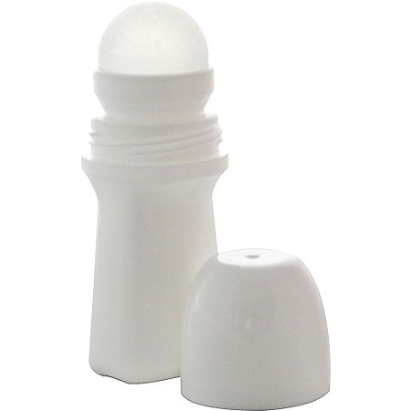 Frasco plástico desodorante roll on de 70 vazio kit com 10 unid