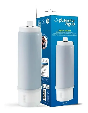 Filtro Refil Ap230 Carvao Ativado 9 3/4 Fit Pa 230 Rosca