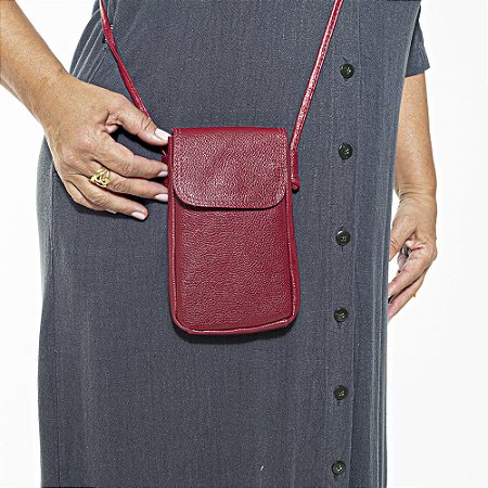 Bolsa Liz Venutti Com 1 divisão (Vermelha)