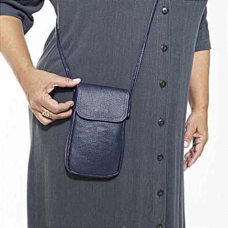 Bolsa Liz Venutti Com 1 Divisão (Azul Marinho)