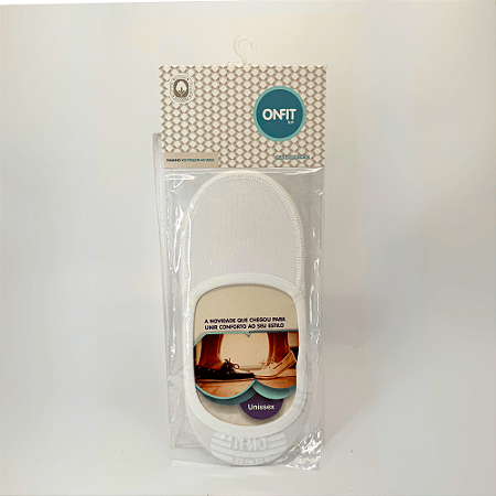 Meia Invisível Slim Venutti (Branca)